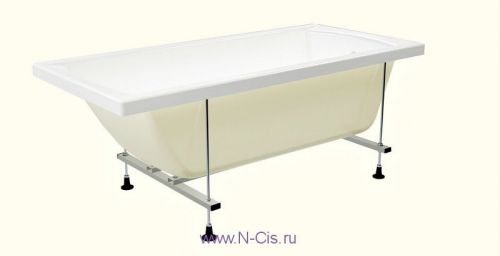 Метакам Стандарт — 150x70 ванна с монтажным комплектом в Калининграде